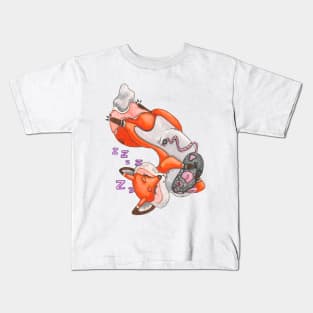 Sleeping fox named Liso Kids T-Shirt